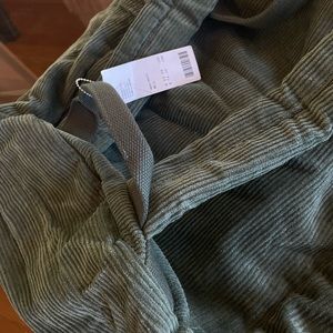 Green Corduroy Backpack Urban Outfitters NWT Unisex